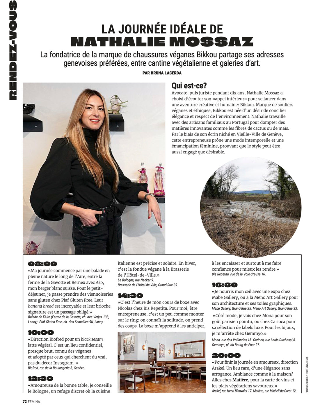 Femina – La Journée Idéale de Nathalie Mossaz