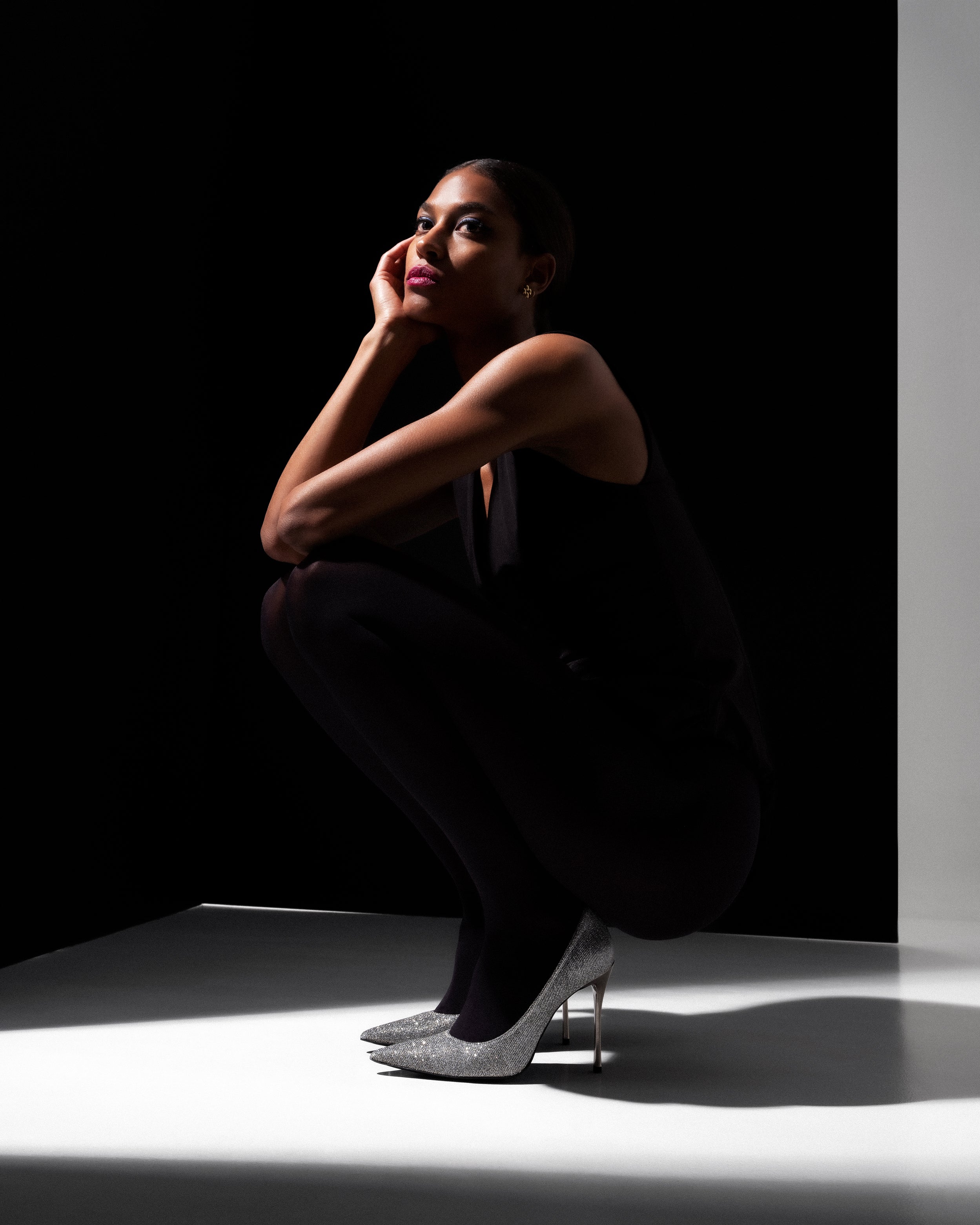 8PM ROMANTIC DINNER - Lurex Argenté